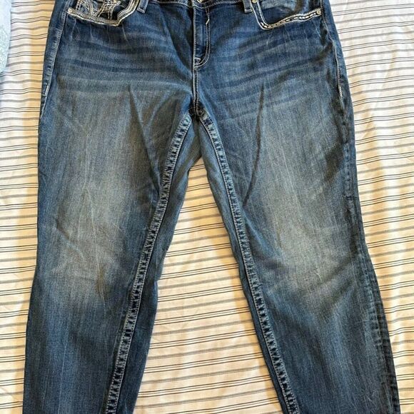 Vigoss Jeans Size 27 Inseam 28 inch Chelsea Boyfriend - Picture 2 of 14